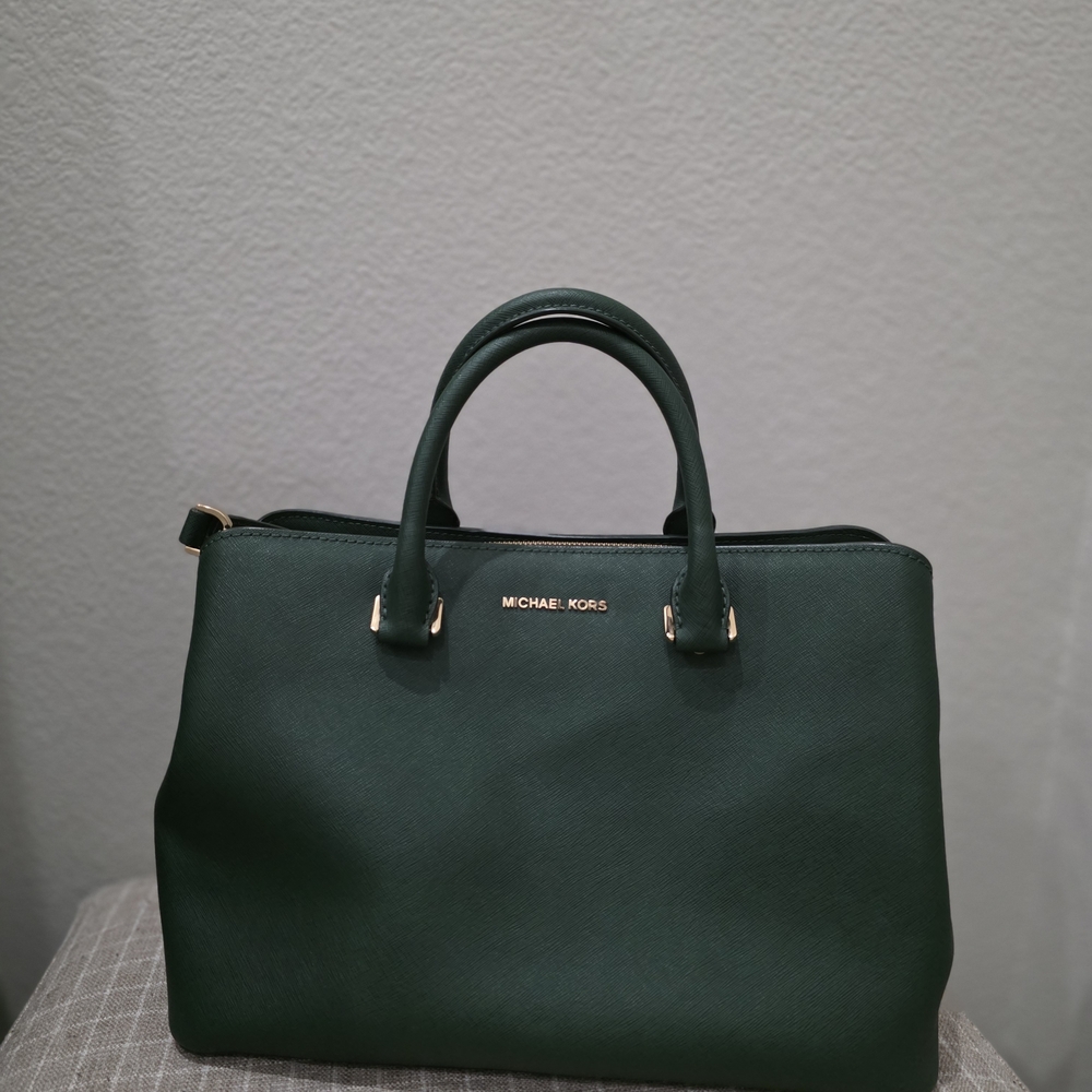 Michael Kors Green Handbag